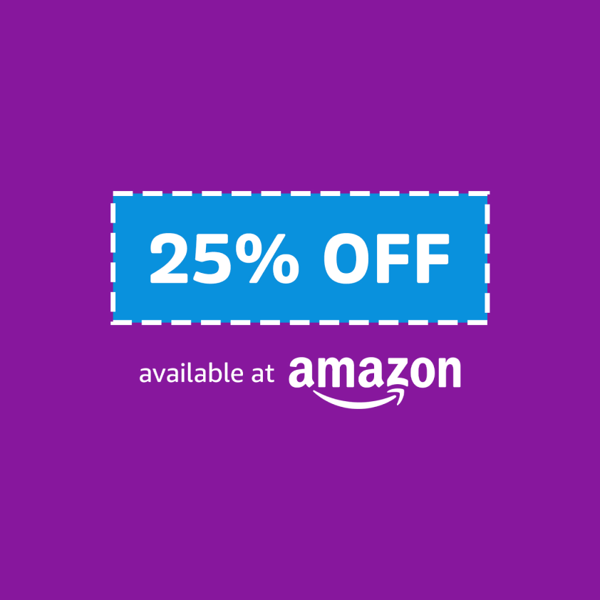 25% OFF Available at amazon